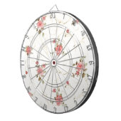 Bleek Roze Roze Dartbord (Voorkant Rechts)