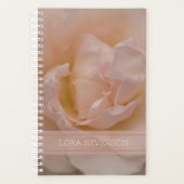 Bleek Roze Roze Petals Planner (Voorkant)