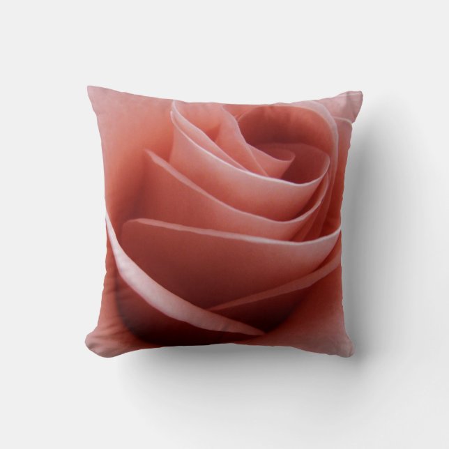 Bleek Roze Roze Pillow Kussen (Voorkant)