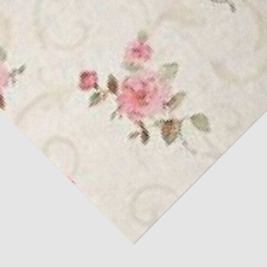  Bleek Roze Roze Tissuepapier (Detail)