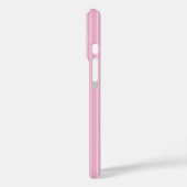 Bleek roze snoepjes strepen Case-Mate iPhone case (Achterkant / Links)
