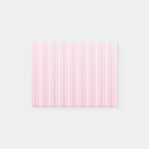 Bleek roze snoepjes strepen post-it® notes