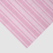 Bleek roze snoepjes strepen tissuepapier (Detail)