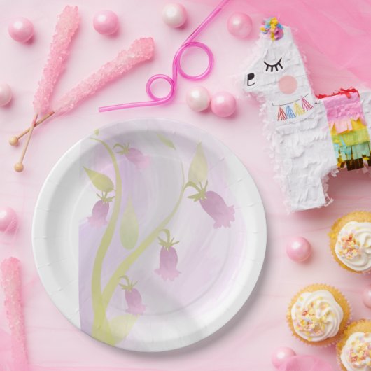 Bleek Roze Waterverf Bord waspapier (Feest)