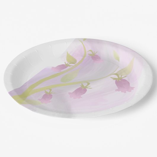 Bleek Roze Waterverf Bord waspapier (Gekanteld)