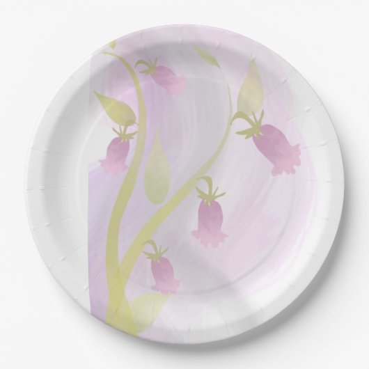 Bleek Roze Waterverf Bord waspapier (Voorkant)