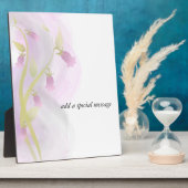 Bleek Roze Waterverf Was Fotoplaat (Zijkant)