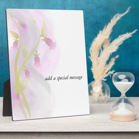 Bleek Roze Waterverf Was Fotoplaat (Zijkant)