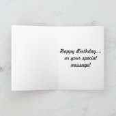 Bleek Roze Waterverf Was Kaart (Binnen)