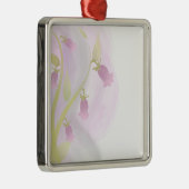 Bleek Roze Waterverf Was Metalen Ornament (Rechts)