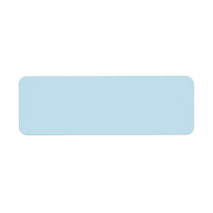 Bleek sky blauw achtergrondlabel aangepast label