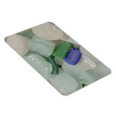 Bleek strand glas magneet (Rechterzijde)