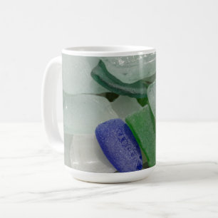 Bleek strandglas koffiemok
