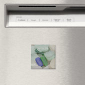 Bleek strandglas magneet (Insitu (Vaatwasser))