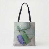 Bleek strandglas tote bag (Voorkant)