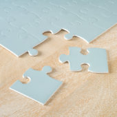 Bleek Teal Aura Ombre Legpuzzel (Zijkant)