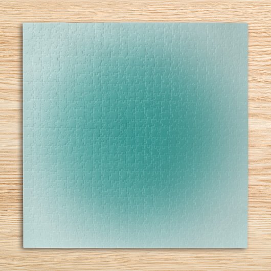 Bleek Teal Aura Ombre Legpuzzel