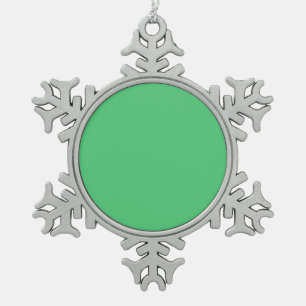 bleek tin sneeuwvlok ornament