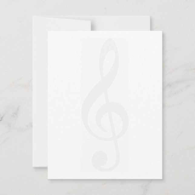 Bleek Treble Clef (Voorkant)