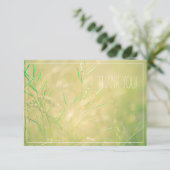 Bleek veld Pastel Colors Hartelijk dank voor platt (Staand voorkant)