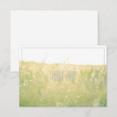 Bleek veld Pastel Colors Hartelijk dank voor platt (Voorkant / Achterkant)