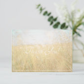 Bleek veld Pastel Colors Hartelijk dank voor platt (Staand voorkant)