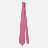 Bleek Violet Rode Kleur Effen Vlak Stropdas (Voorkant)