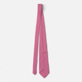 Bleek Violet Rode Kleur Effen Vlak Stropdas (Achterkant)