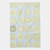 Bleekblauwe keukenhanddoek (Verticaal)
