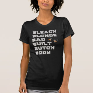 Bleekblond, slecht gebouwd - jasmijn crockett t-shirt