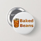 Bleekbonen kunnen ronde button 5,7 cm (Voorkant /achterkant)