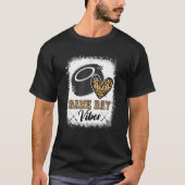 Bleekend Ice Hockey Game Day Vibes Ice Hockey mama T-shirt (Voorkant)