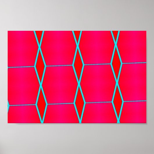 Bleekers plaatsen abstracte beste poster (Voorkant)