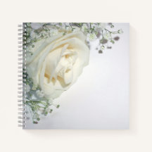 Bleekgele Roos Hoek Notebook