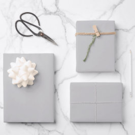 Bleekgrijze geometrische patroon - Zomerdecoratie Inpakpapier Vel