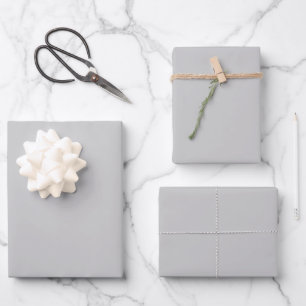 Bleekgrijze geometrische patroon - Zomerdecoratie Inpakpapier Vel