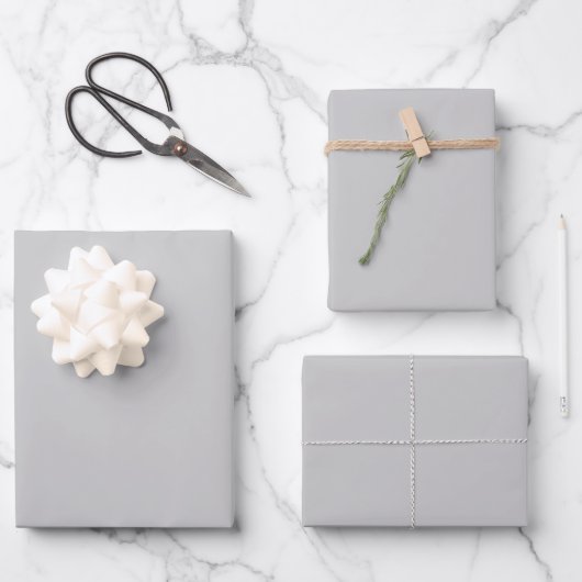 Bleekgrijze geometrische patroon - Zomerdecoratie Inpakpapier Vel (Voorkant)