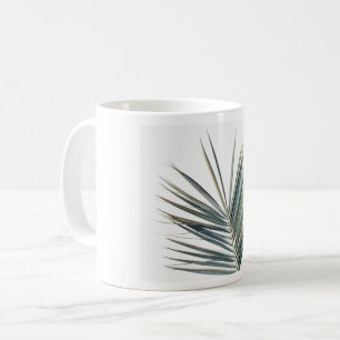 Bleekgroen blad koffiemok