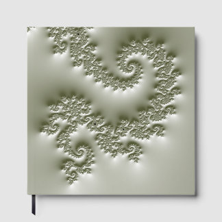 Bleekgroene fractal gastenboek