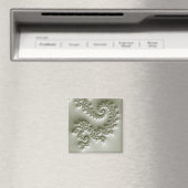 Bleekgroene fractal magneet (Insitu (Vaatwasser))