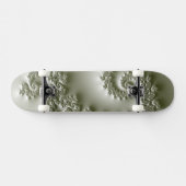 Bleekgroene fractale ontwerp das persoonlijk skateboard (Horizontaal)