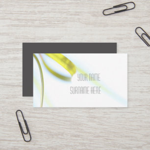 Bleekgroene Gras Natuur Organisch Gevoel Visitekaa Visitekaartje