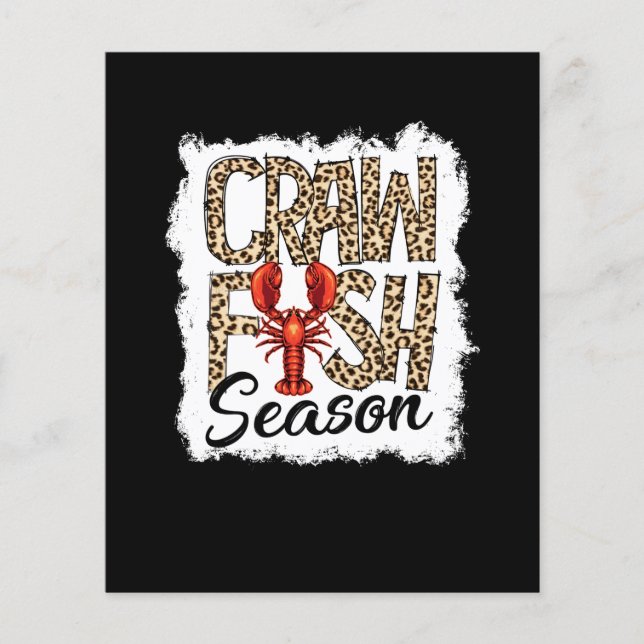 Bleekkrawvis — Seizoen Leopard Crawfish Boil (Voorkant)