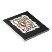 Bleekkrawvis — Seizoen Leopard Crawfish Boil Notitieblok (Schuin)