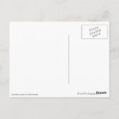 Bleeklandschappen in collage souvenir briefkaart (Achterkant)