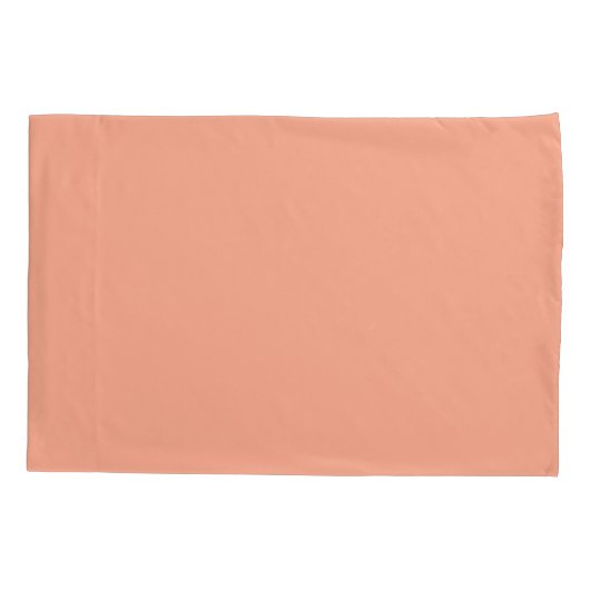Bleekoranje kussensloop (Achterkant-Links)