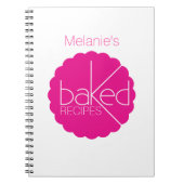 Bleekrecepten koken notitieboekje notitieboek (Voorkant)