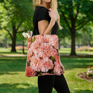 Bleekroze Anjeliers Schoudertas Tote Bag