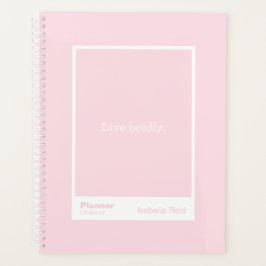 Bleekroze citaatplanner | Volledig aanpasbaar Planner