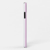 Bleekroze en witte snoepstrepen Case-Mate iPhone case (Achterkant/rechts)